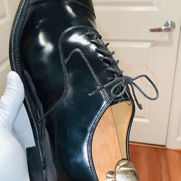 Johnston and Murphy Optima handcrafted Cap Toe Oxford. - Picture 9 of 14